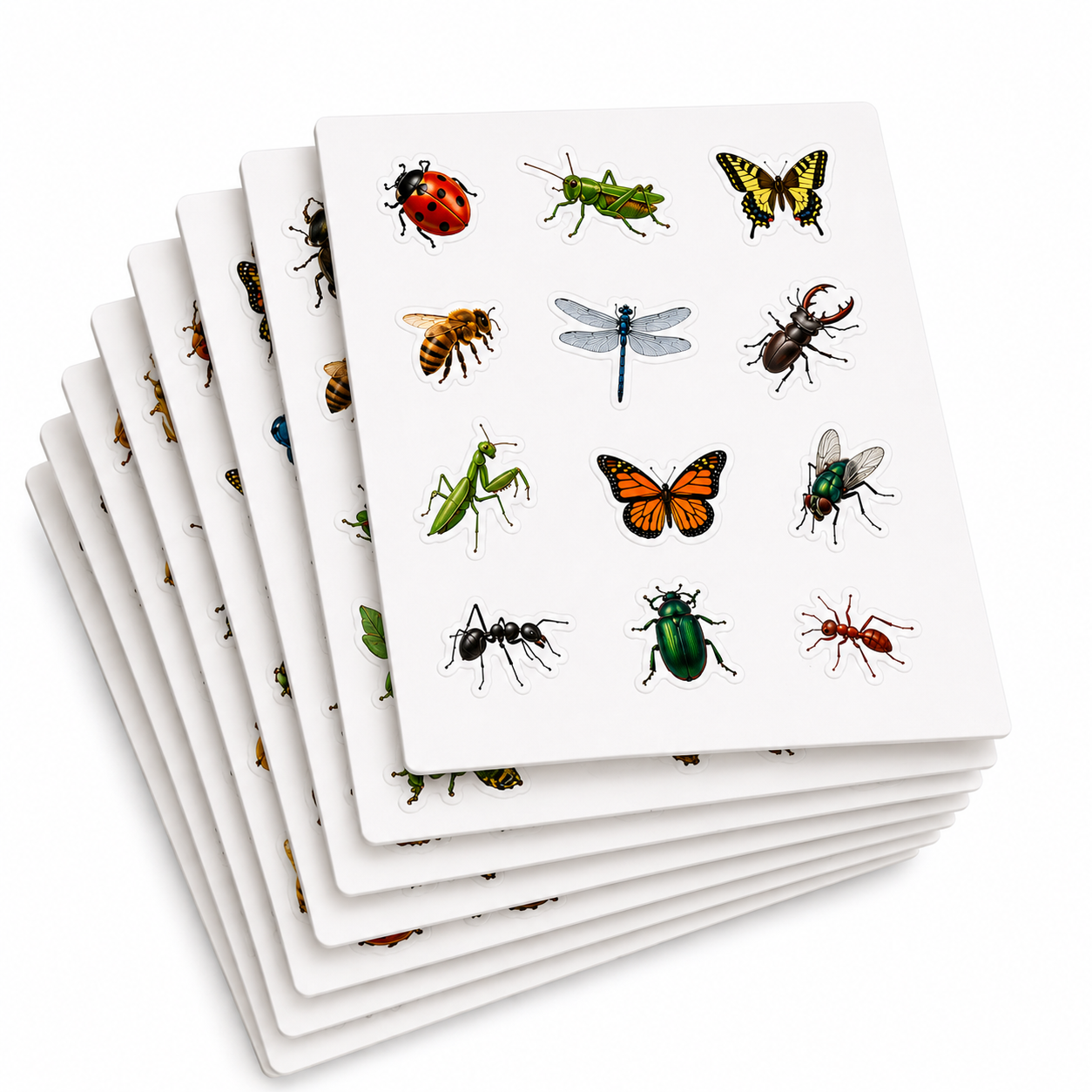 Autocollants d’insectes